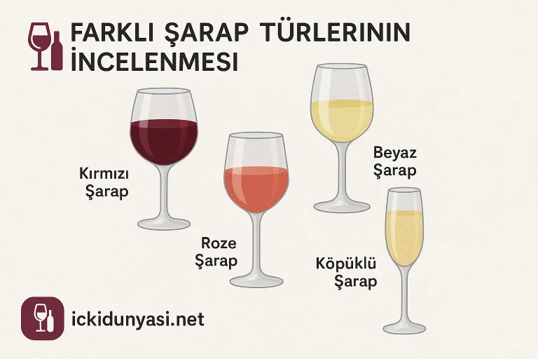 Farklı Şarap Türlerinin İncelenmesi