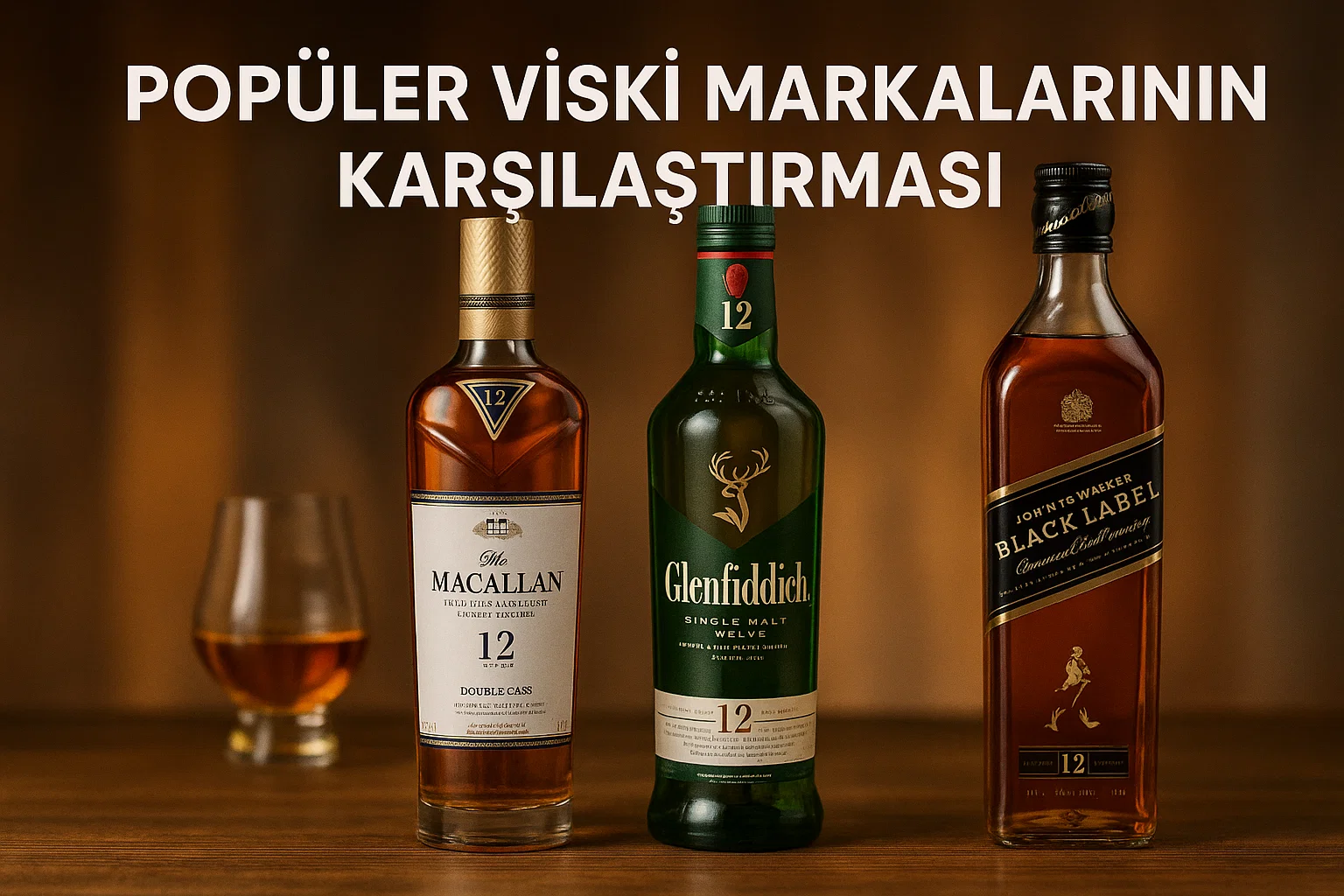 Popüler Viski Markalarının Karşılaştırması