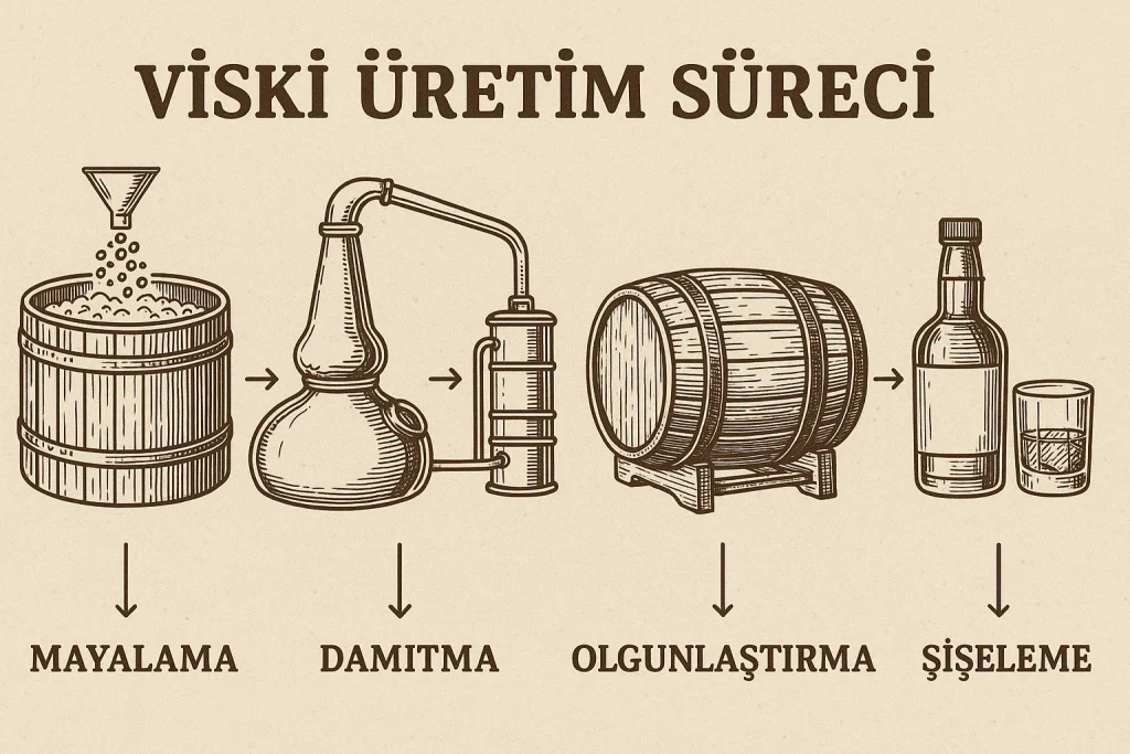 Viski Üretim Süreci 4 Viski Üretim Süreci