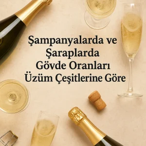 Şampanyalarda ve Şaraplarda Gövde Oranları Üzüm Çeşitlerine Göre