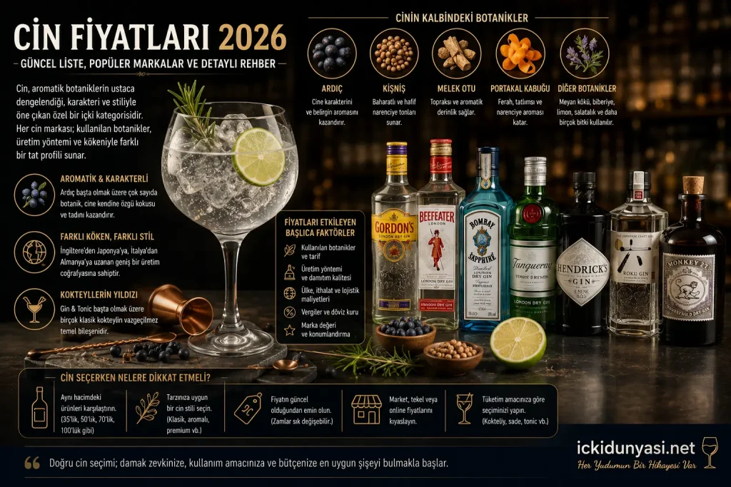 Cin Markaları ve Cin Kültürü 2026 Cin markaları ve cin kültürü 2026