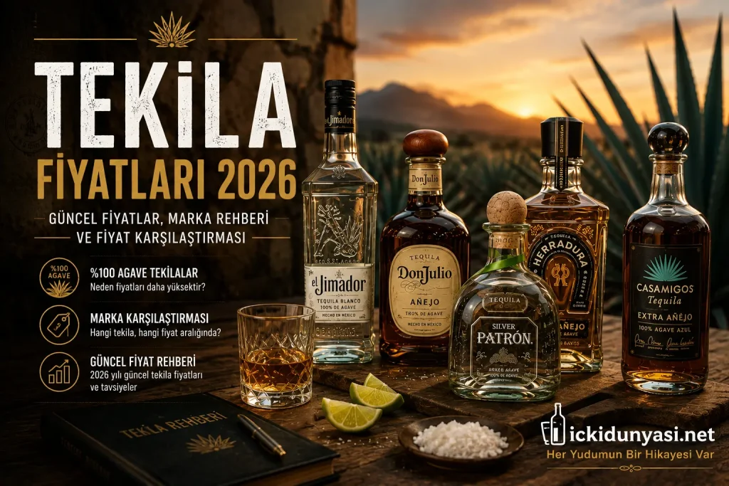 Tekila Fiyatları 2026 Güncel Fiyat Rehberi Tekila fiyatları 2026 güncel fiyat rehberi